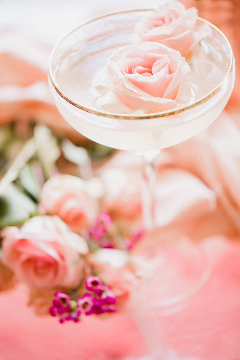 How to have the best day with your Galentines, cardamom rose cocktail