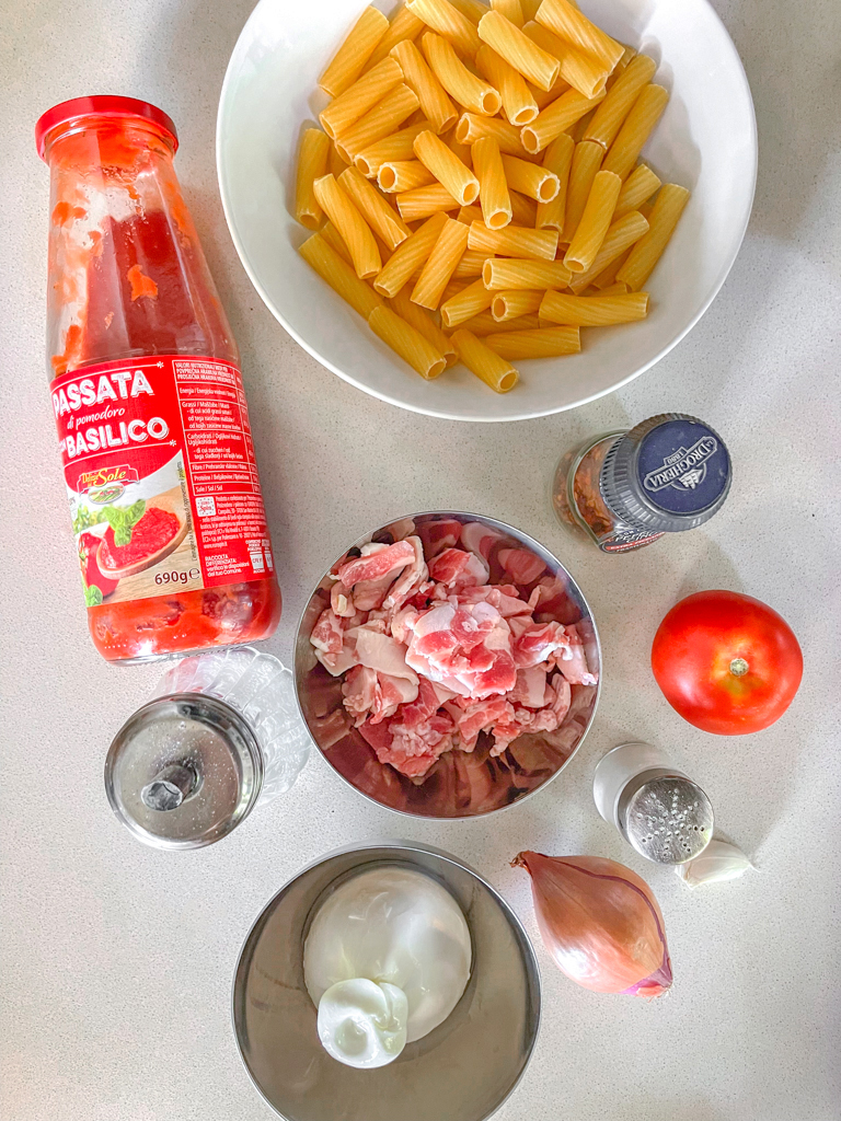 easy weeknight pasta ingredients