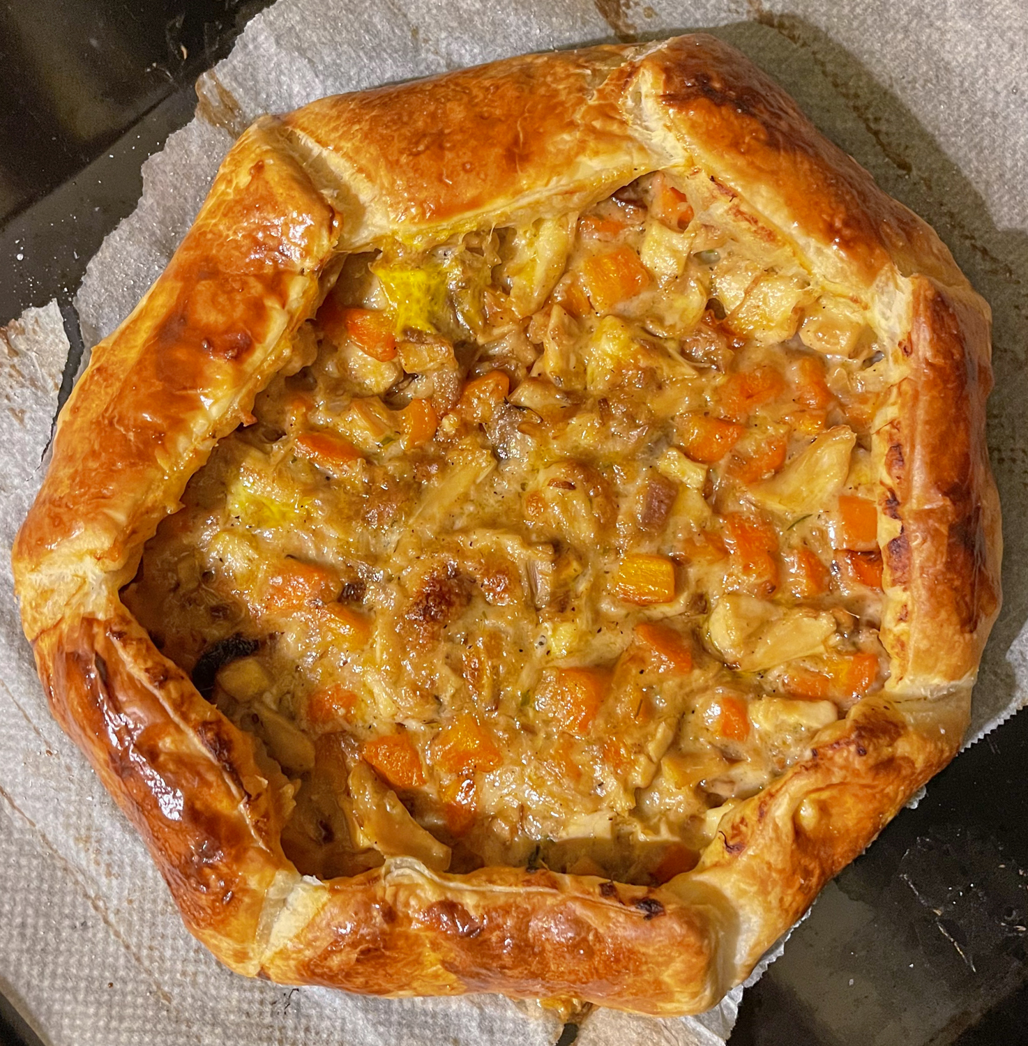 The best of recipes, Chicken Pot Pie Crostata