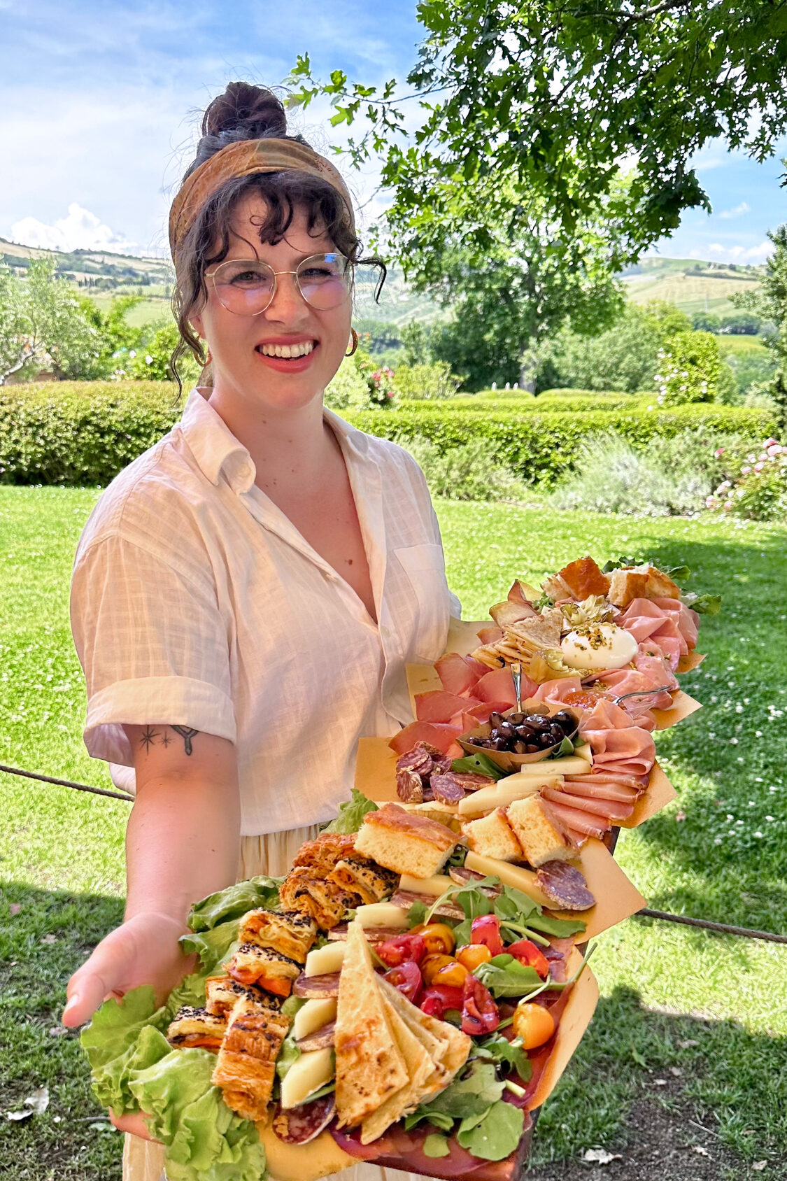 Where you need to stay in Le Marche Italy • Tenuta Santi Giacomo e Filippo, the food