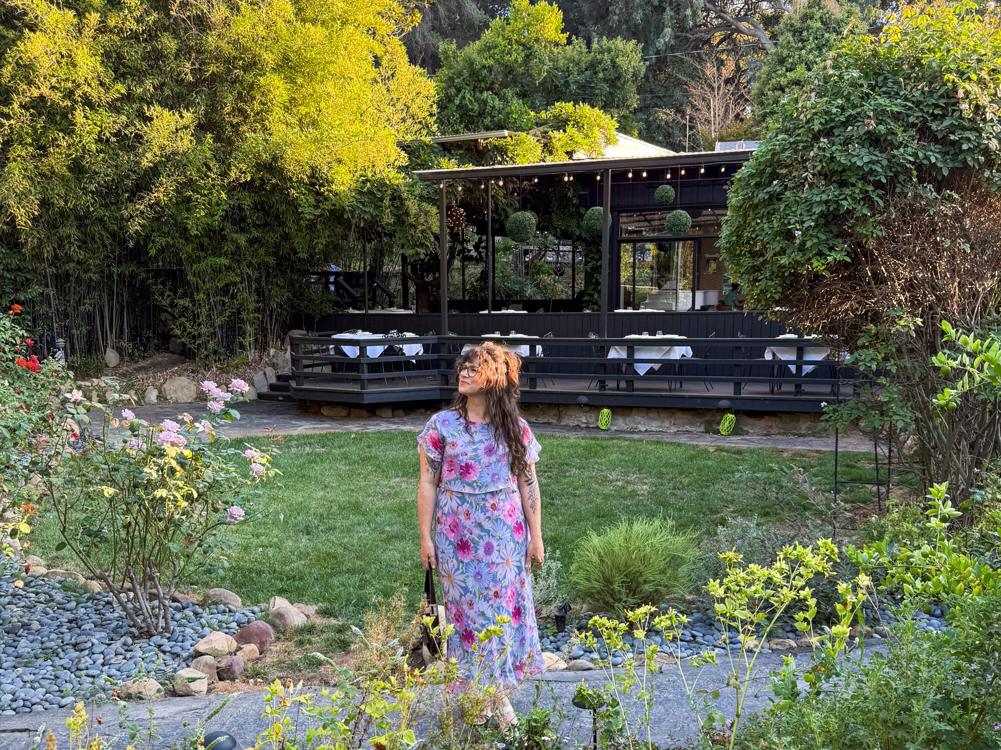 Best al fresco tasting menu in Ojai • garden at Rochers at the Ranch House, California to Italy