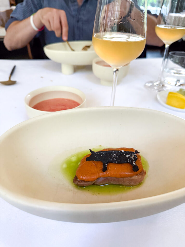 Best al fresco tasting menu in Ojai • dinner at Rochers at the Ranch House, California to Italy